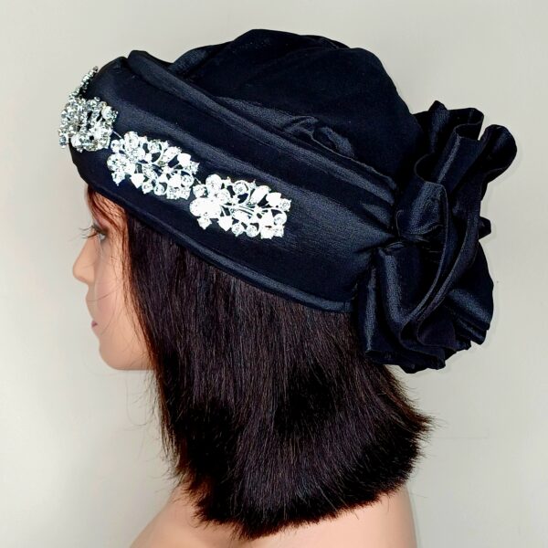 Zahra cap with rihestone - Image 3