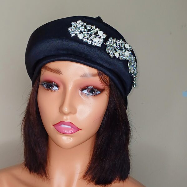 Zahra cap with rihestone - Image 2