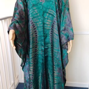 Adire Silk Bubu