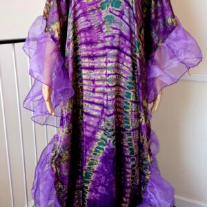 Adire Silk Bubu
