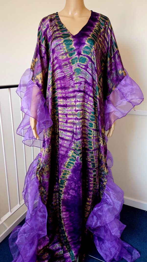 Adire Silk Bubu
